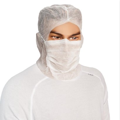 PP astrocap bianco con maschera 2in 100pz